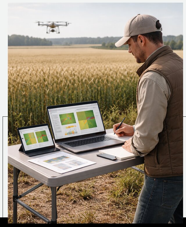 Система AI прогнозирования урожайности для точных агрономий в Дубне