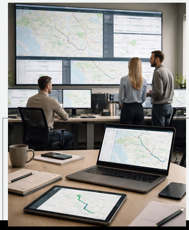 Трекинг грузов и Fleet Management, мониторинг автопарка в Дубне