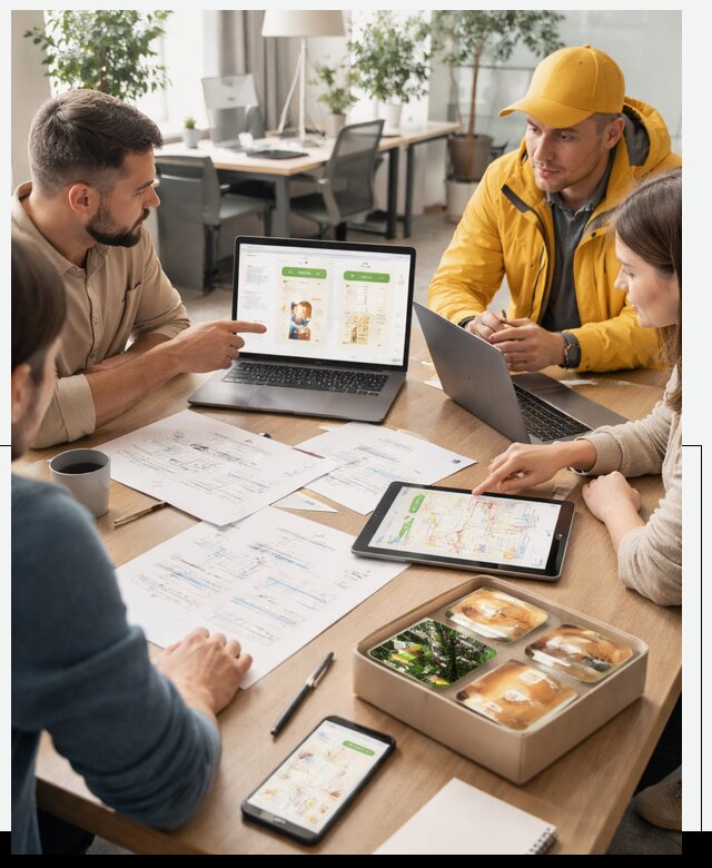 Разработка агрегатора доставки еды в Дубне от 15314 р., АвикейДбн